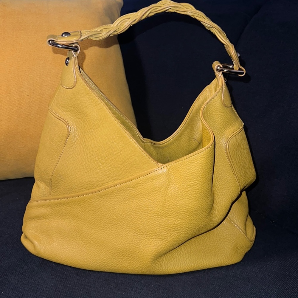 Gently used Mustard-colored Trevero Bag